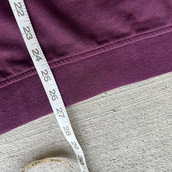 Ted Baker London Men’s 1/4 Zip Pullover Sweater Maroon Size 4 (L) - Picture 3 of 5